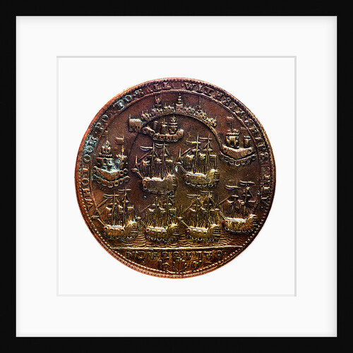 Medal commemorating Admiral Edward Vernon (1684-1757) and the capture of Porto Bello, 1739; reverse by unknown