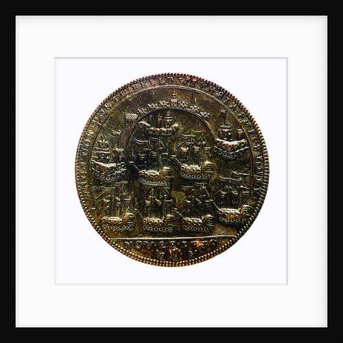 Medal commemorating Admiral Edward Vernon (1684-1757) and the capture of Porto Bello, 1739; reverse by unknown