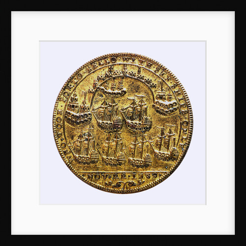 Medal commemorating Admiral Edward Vernon (1684-1757) and the capture of Porto Bello, 1739; reverse by Unknown