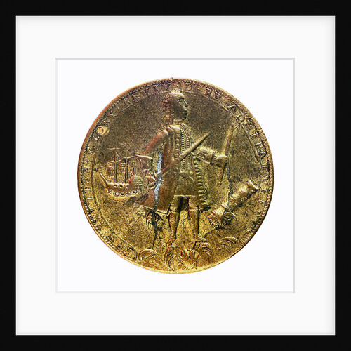 Medal commemorating Admiral Edward Vernon (1684-1757) and the capture of Porto Bello, 1739; obverse by unknown