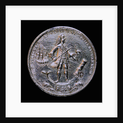 Medal commemorating Admiral Edward Vernon (1684-1757) and the capture of Porto Bello, 1739; obverse by unknown