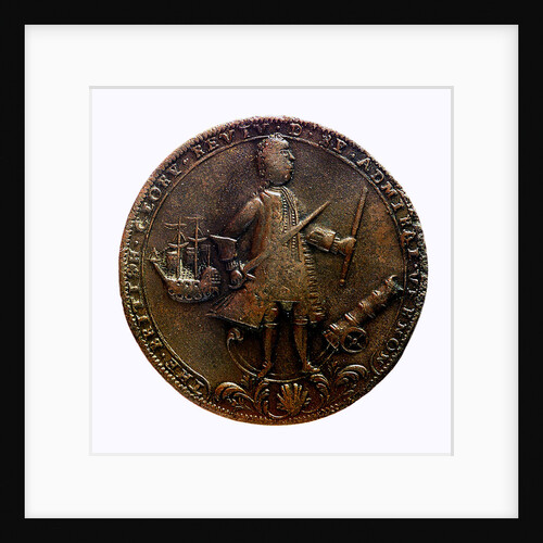 Medal commemorating Admiral Edward Vernon (1684-1757) and the capture of Porto Bello, 1739; obverse by unknown