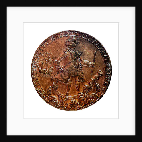 Medal commemorating Admiral Edward Vernon (1684-1757) and the capture of Porto Bello, 1739; obverse by unknown