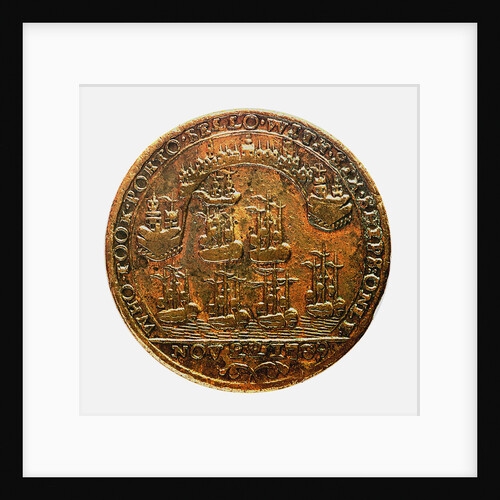 Medal commemorating Admiral Edward Vernon (1684-1757) and the capture of Porto Bello, 1739; reverse by unknown