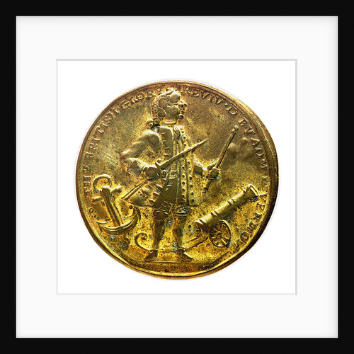 Medal commemorating Admiral Edward Vernon (1684-1757) and the capture of Porto Bello, 1739; obverse by unknown