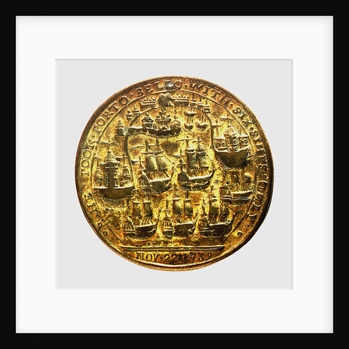 Medal commemorating Admiral Edward Vernon (1684-1757) and the capture of Porto Bello, 1739; reverse by unknown