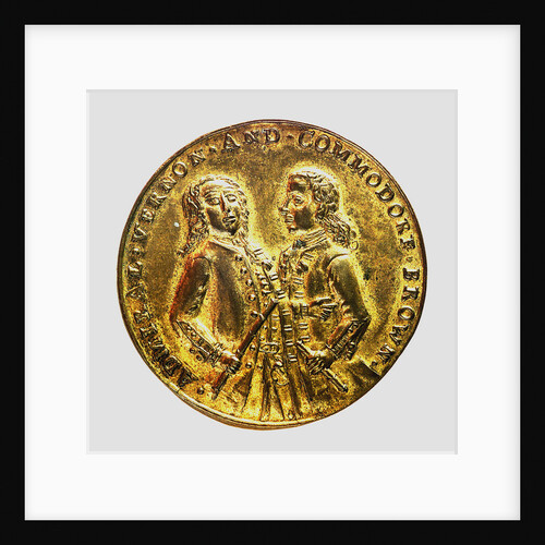 Medal commemorating Admiral Edward Vernon (1684-1757) and the capture of Porto Bello, 1739; obverse by unknown