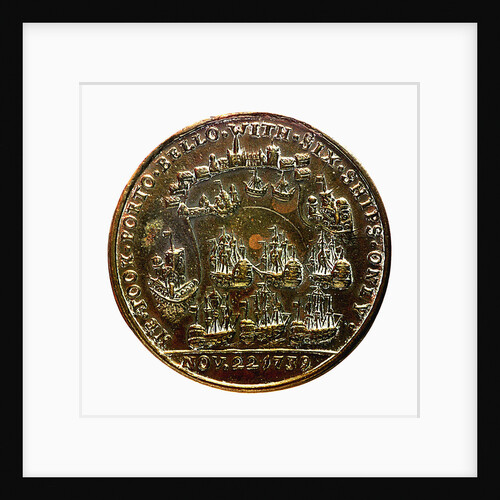 Medal commemorating Admiral Edward Vernon (1684-1757) and the capture of Porto Bello, 1739; reverse by unknown