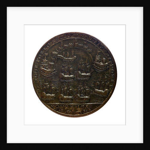 Medal commemorating Admiral Edward Vernon (1684-1757) and the capture of Porto Bello, 1739; reverse by unknown