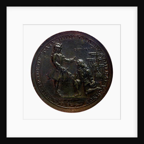 Medal commemorating Admiral Edward Vernon (1684-1757) and the capture of Porto Bello, 1739; obverse by unknown