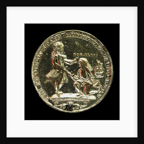 Medal commemorating Admiral Edward Vernon (1684-1757) and the capture of Porto Bello, 1739; obverse by unknown