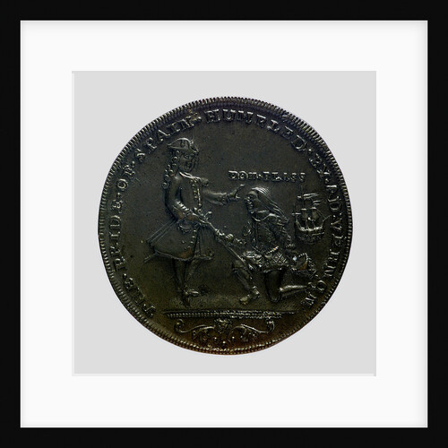 Medal commemorating Vernon's attack on Cartagena, 1741; obverse by unknown