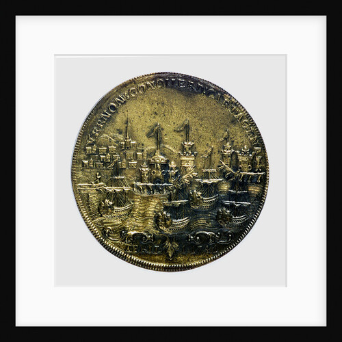 Commemorative medal depicting Vernon's attack on Cartagena, 1741; reverse by Unknown