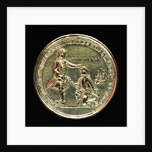 Medal commemorating Vernon's attack on Cartagena, 1741; obverse by unknown