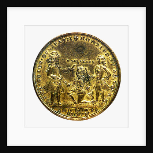 Medal commemorating Admiral Edward Vernon (1684-1757) and the capture of Porto Bello, 1739; obverse by unknown