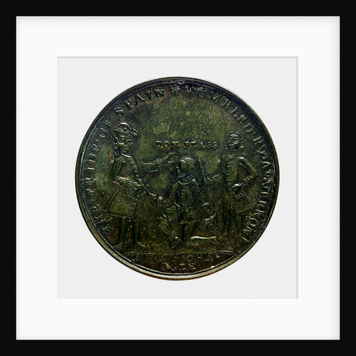 Medal commemorating Vernon's attack on Cartagena, 1741; obverse by unknown