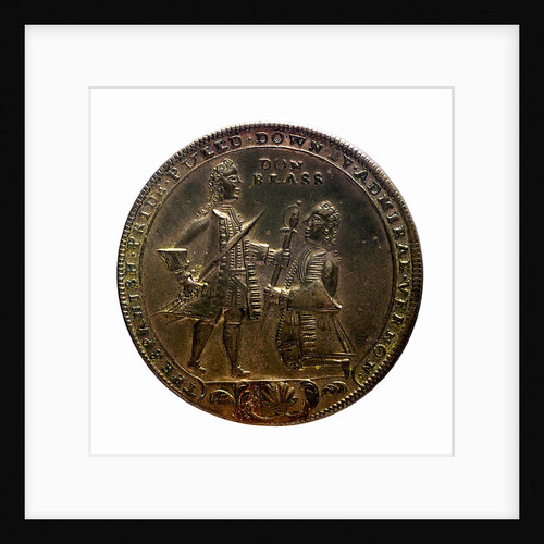 Medal commemorating Admiral Edward Vernon (1684-1757) and the capture of Porto Bello, 1739; obverse by unknown