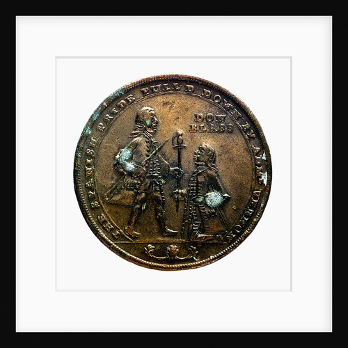 Medal commemorating Admiral Edward Vernon (1684-1757) and the capture of Porto Bello, 1739; obverse by unknown