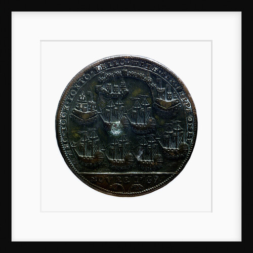 Medal commemorating Admiral Edward Vernon (1684-1757) and the capture of Porto Bello, 1739; reverse by unknown