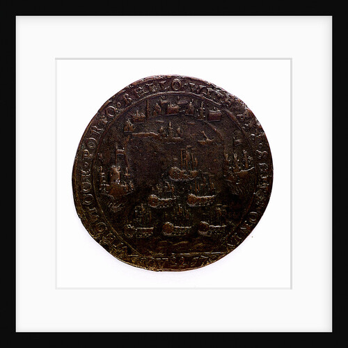 Medal commemorating Admiral Edward Vernon (1684-1757) and the capture of Porto Bello, 1739; reverse by Unknown