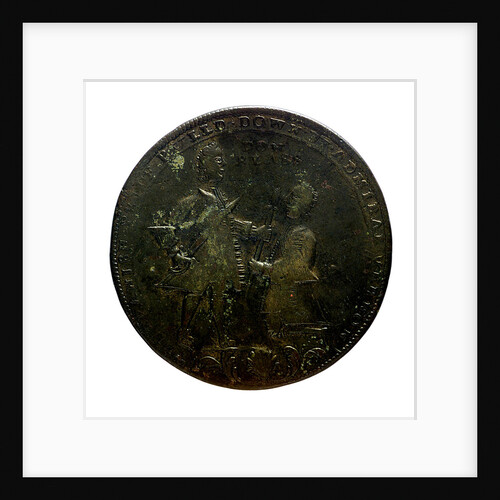 Medal commemorating Vernon's attack on Cartagena, 1741; obverse by unknown