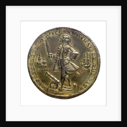 Medal commemorating Vernon's attack on Cartagena and proposed attack on Havana, 1741; obverse by unknown