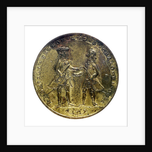 Medal commemorating Admiral Edward Vernon (1684-1757) and Admiral Sir Chaloner Ogle (1681?-1750), the attack on Cartagena, 1741; obverse by unknown