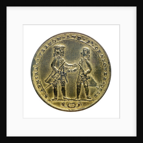 Medal commemorating Admiral Edward Vernon (1684-1757) and Admiral Edward Vernon (1684-1757), the attack on  Cartagena, 1741; obverse by unknown