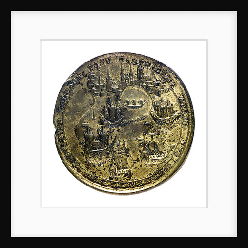 Medal commemorating Admiral Edward Vernon (1684-1757) and Admiral Edward Vernon (1684-1757), the attack on Cartagena, 1741; reverse by unknown