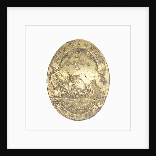 Badge commemorating the Battle of Quiberon Bay, 1759 by unknown