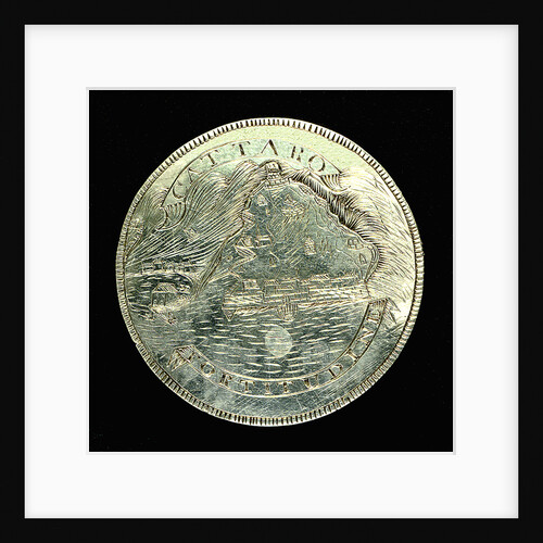 Medal commemorating the bombardment of Cattaro, 1814; obverse by unknown