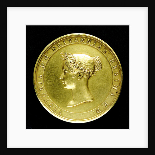 Commemorative medal depicting the end of the war with China, 1842; obverse by Davis