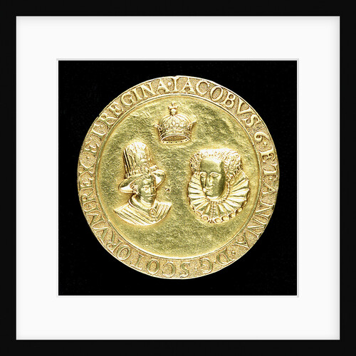 Medal commemorating dangers averted, 1589; obverse by unknown
