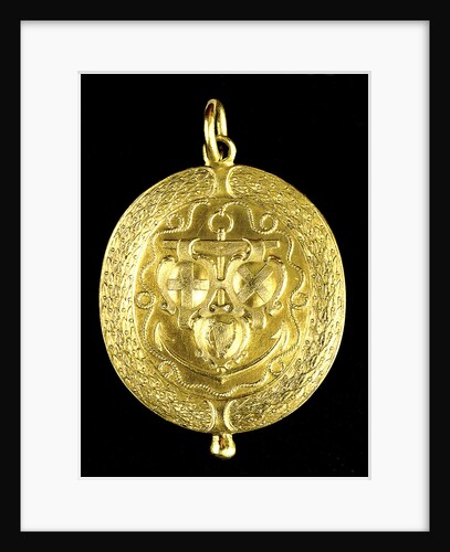 Naval reward medal; obverse by Thomas Simon
