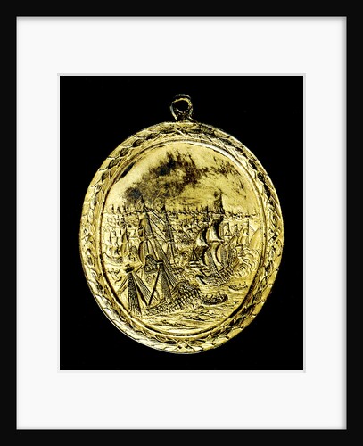 Medal commemorating Admiral Robert Blake (1599-1657); reverse by unknown