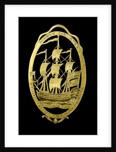 Badge commemorating the Battle of the Saints, 1782; reverse by unknown