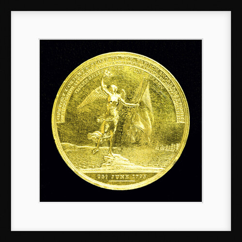 Medal commemorating the action off Ile de Groix, 1795; reverse by J.G. Hancock