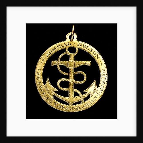 Badge commemorating the Battle of the Nile, 1798; obverse by unknown
