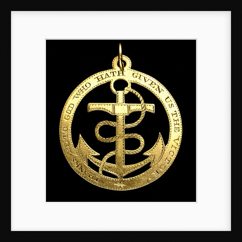 Badge commemorating the Battle of the Nile, 1798; obverse by unknown