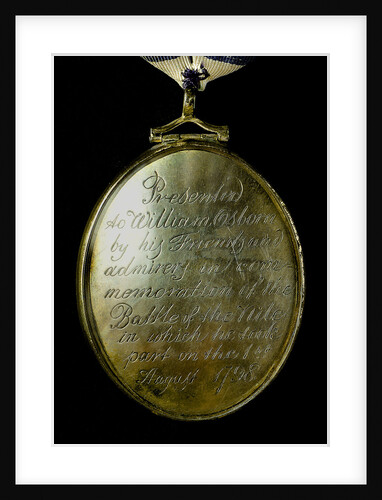 Locket commemorating the Battle of the Nile, 1798; obverse by Unknown
