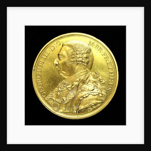 Medal commemorating the British victories of 1798; obverse by Heinrich Kuchler