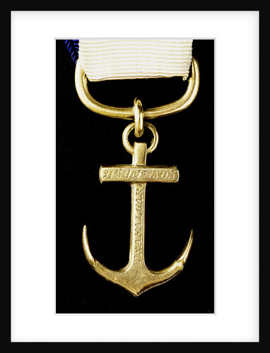 Pendant commemorating the Battle of Trafalgar, 1805; reverse by unknown