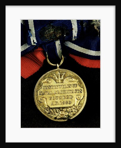 Medal commemorating the Institution of Naval Architects; reverse by A.B. Wyon