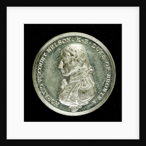 Medal commemorating the Trafalgar Centenary, 1905; obverse by Spink & Son Ltd.