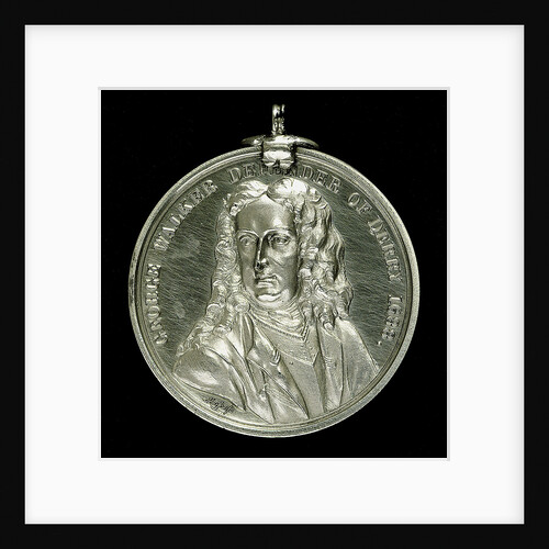 Medal commemorating the siege of Londonderry, 1688; obverse by W.S. Mossop