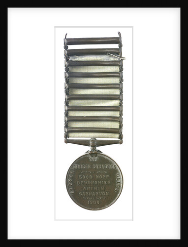 Medal commemorating the visit of the second Cruiser squadron to South Africa and South America, 1908; reverse by Unknown