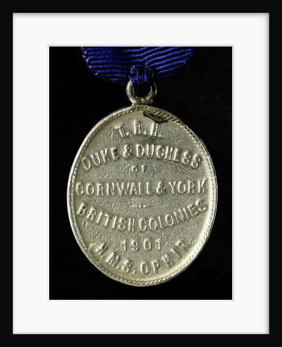 Medal commemorating the visit of the Duke and Duchess of Cornwall and York to the Colonies in HMS 'Ophir', 1901; reverse by unknown