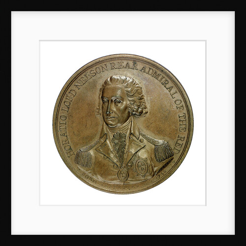 Medal commemorating the Battle of the Nile, 1798; obverse by J.G. Hancock