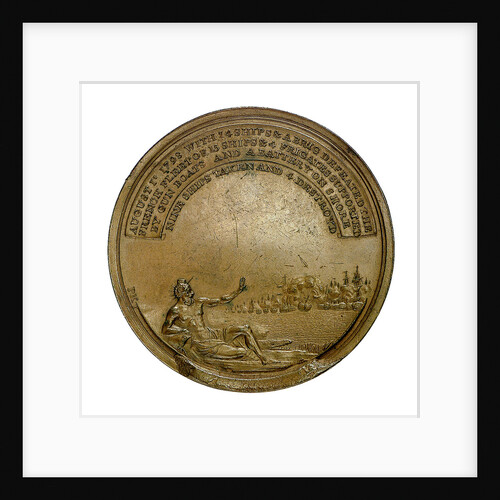 Medal commemorating the Battle of the Nile, 1798; reverse by J.G. Hancock