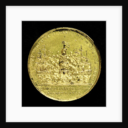 Medal commemorating the Battle of the Nile, 1798; reverse by T. Wyon